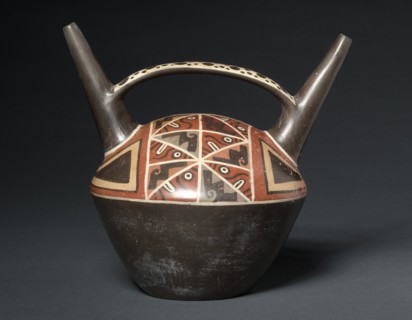 Double-Spouted Vessel, 500-900. Creator: Unknown.