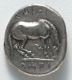 Drachma: Horse (reverse), 400-344 BC. Creator: Unknown.