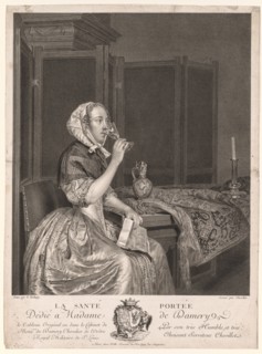 Drinking a Toast. Creator: Gerard ter Borch (Dutch, 1617-1681); Justus Chevillet (French, 1729-1802).