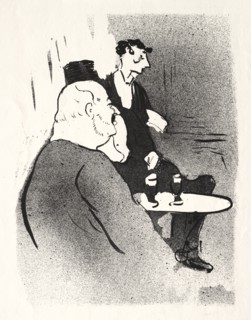 Ducarre aux ambassadeurs, 1893. Creator: Henri de Toulouse-Lautrec (French, 1864-1901).