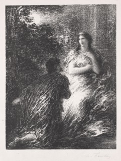 Duo des Troyens, 1894-1895. Creator: Henri Fantin-Latour (French, 1836-1904).
