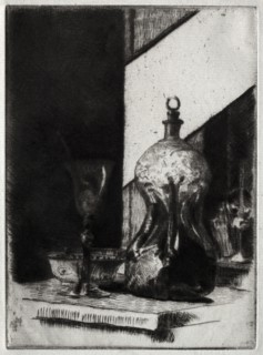 Dutch Schnapps, 1885-1893. Creator: J. Alden Weir (American, 1852-1919).