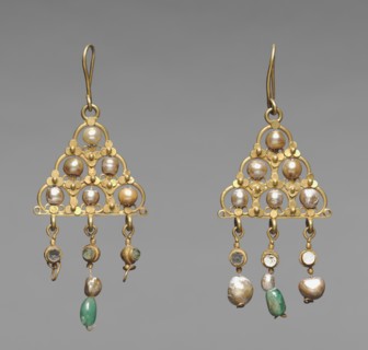 Earring (one of a pair), 600s. Creator: Unknown.