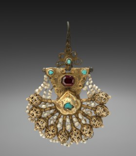 Earring, 1700s - 1800s. Creator: Unknown.