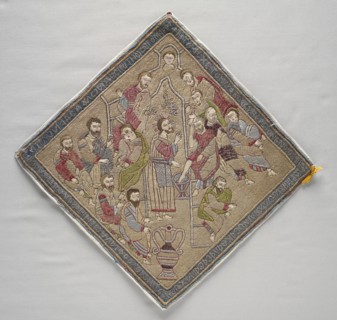 Ecclesiastical Embroidery (Epigonation) , 17th-18th century. Creator: Unknown.