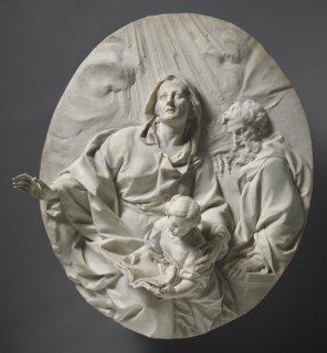 Education of the Virgin, c. 1700. Creator: Giuseppe Mazzuoli (Italian, 1644-1725).