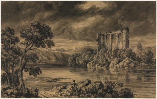 Egremont Castle, Cumberland. Creator: Joseph Mallord William Turner (British, 1775-1851).