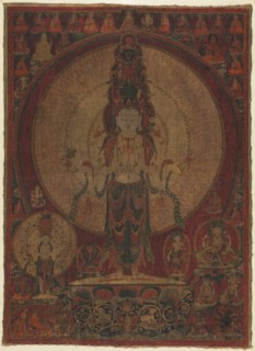 Eleven-Headed, Thousand-Armed Bodhisattva of Compassion (Avalokiteshvara), c. 1500. Creator: Unknown.