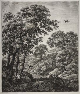 Elijah Fed by the Ravens. Creator: Anthonie Waterloo (Dutch, 1609/10-1690).