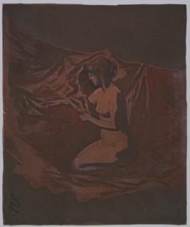 Embers Glow, 1890-1897. Creator: Theodore Roussel (French, 1847-1926).