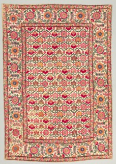Embroidered Cover or Hanging, 1600s. Creator: Unknown.