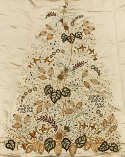 Embroidered Skirt Panel, 1800s. Creator: Unknown.