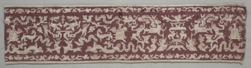 Embroidered Strip, 1500s. Creator: Unknown.
