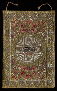 Embroidered Textile, late 1800s. Creator: Unknown.