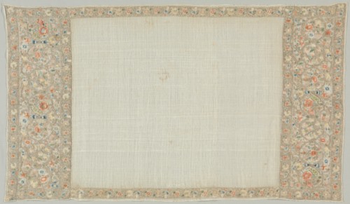 Embroidered Towel (Peshkir), 18th-19th century. Creator: Unknown.