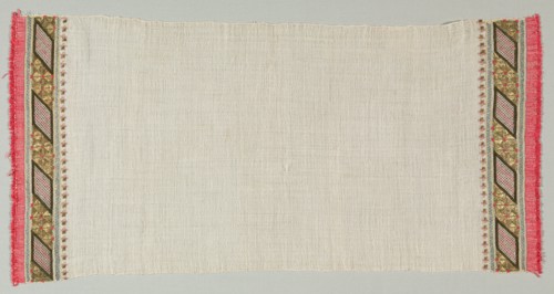 Embroidered Towel (Peshkir), 19th century. Creator: Unknown.