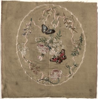 Embroidery for Fire Screen, early 1800s. Creator: Unknown.