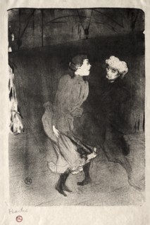 Emilienne dAlecon and Mariquita of the Follies-Bergère, 1893. Creator: Henri de Toulouse-Lautrec (French, 1864-1901).