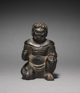 Enno Gyoja and Two Attendants (Zenki), 1615-1868. Creator: Unknown.