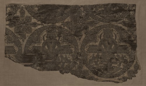 Enthroned King Flanked by Griffins, 800s ?. Creator: Unknown.