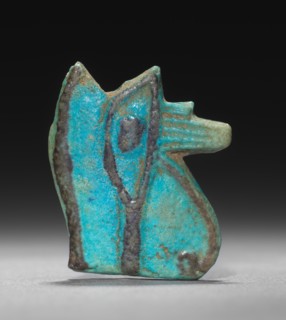 Eye of Horus Amulet, 945-715 BC. Creator: Unknown.
