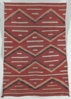 Eyedazzler Style Rug, c. 1890-1900. Creator: Unknown.