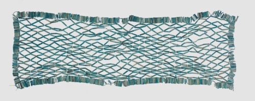 Faience Bead Net, Egypt, Late Period to Ptolemaic. Creator: Unknown.