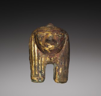 Falcon's Head, 1350-1250 BC. Creator: Unknown.