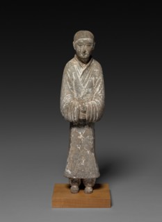 Female Attendant (Tomb Figurine), c. 2nd Century BC. Creator: Unknown.