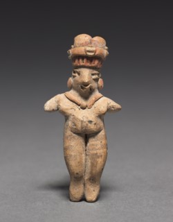 Female Figurine, c. 400-100 BC. Creator: Unknown.