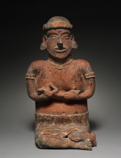 Female Seated Figure, 100 BC - 300 AD. Creator: Unknown.