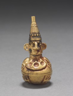 Figural Flask, c. 800-1470. Creator: Unknown.
