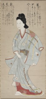 Figure of a Woman, 18th century. Creator: Ekaku Hakuin (Japanese, 1685-1768).