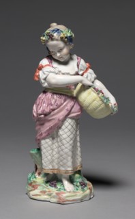 Figures of the Four Seasons, c. 1775. Creator: Bristol Porcelain Factory (British).