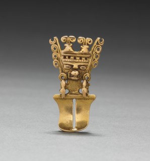 Figurine Pendant, c. 400-1000. Creator: Unknown.