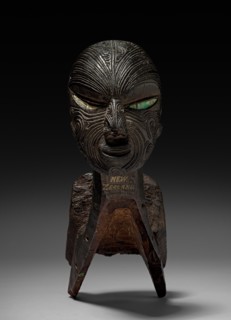 Fishing Canoe Prow, 1800s. Creator: Unknown.