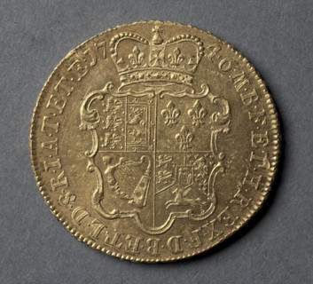 Five Guineas (reverse), 1746. Creator: Unknown.