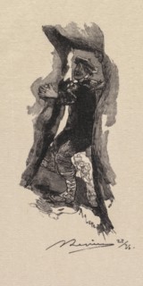 Fontainebleau Forest: Pass of the Seven Caverns (La Forêt de Fontainebleau...), 1890. Creator: Auguste Louis Lepère (French, 1849-1918); A. Desmoulins, Published in Revue Illustrée, 1887-90.