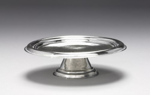 Footed Salver, 1710-1720. Creator: John Dixwell (American, 1680-1725).