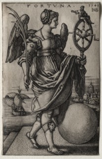 Fortune, 1541. Creator: Hans Sebald Beham (German, 1500-1550).