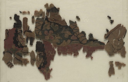 Four Fragments from a Hanging: Athena Partheneon, 500s. Creator: Unknown.