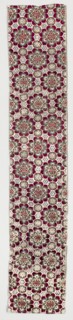 Four-colour Velvet with Medici Armorial in Rosettes, 1450-1500. Creator: Unknown.