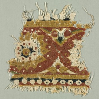 Fragment of a Border, 800s. Creator: Unknown.