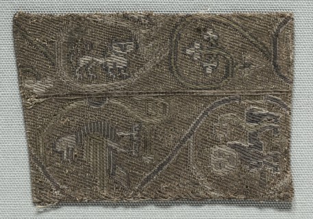Fragment of a Galloon, 11th-12th century. Creator: Unknown.