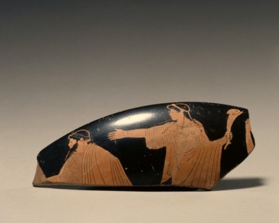 Fragment of a Kylix, 400s BC. Creator: Unknown.