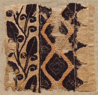Fragment of a Large Cloth, Perhaps a Pallium, 400s - 500s. Creator: Unknown.