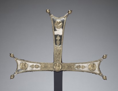 Fragment of a Processional Cross, c. 1050. Creator: Unknown.