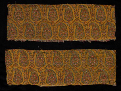 Fragment of a Shawl, 1800s. Creator: Unknown.