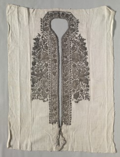 Fragment of a Shirt Front, 19th century. Creator: Unknown.