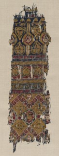 Fragment of a Tiraz-Style Textile, 1081 - 1101. Creator: Unknown.